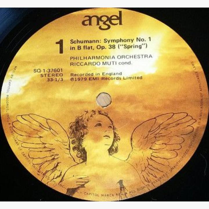 舒曼《降B大调为管弦乐队而作的交响曲“春天”》 /门德尔松《第5交响曲，D大调为管弦乐队而作“宗教改革”》 /穆蒂指挥 ,爱乐乐团 