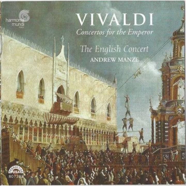 维瓦尔第《小提琴协奏曲》-安德鲁·曼泽小提琴，英国音乐会乐团 