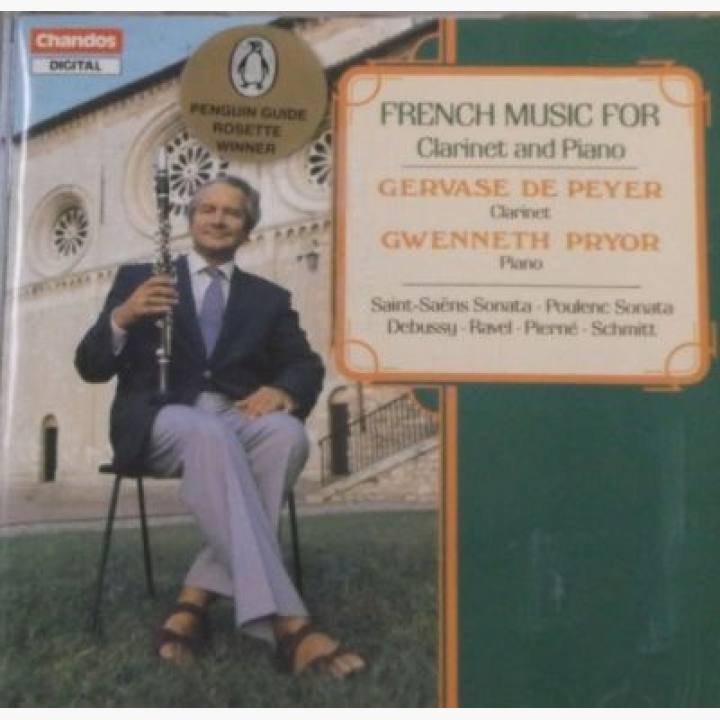 《法国单簧管音乐作品》-热瓦赛·德·佩耶尔单簧管 ，格温尼斯·普莱约钢琴
