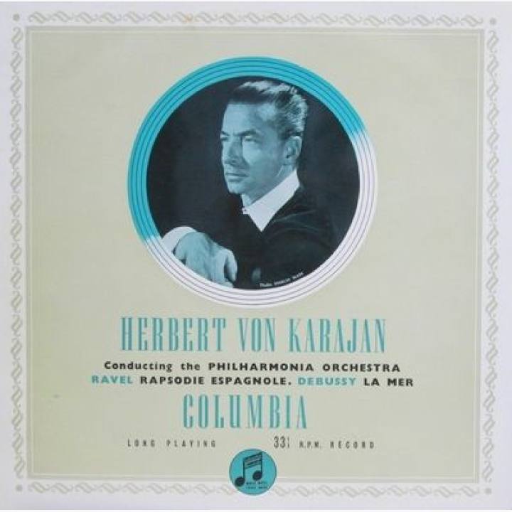 德彪西《大海》拉威尔《西班牙狂想曲》-卡拉扬指挥爱乐乐团