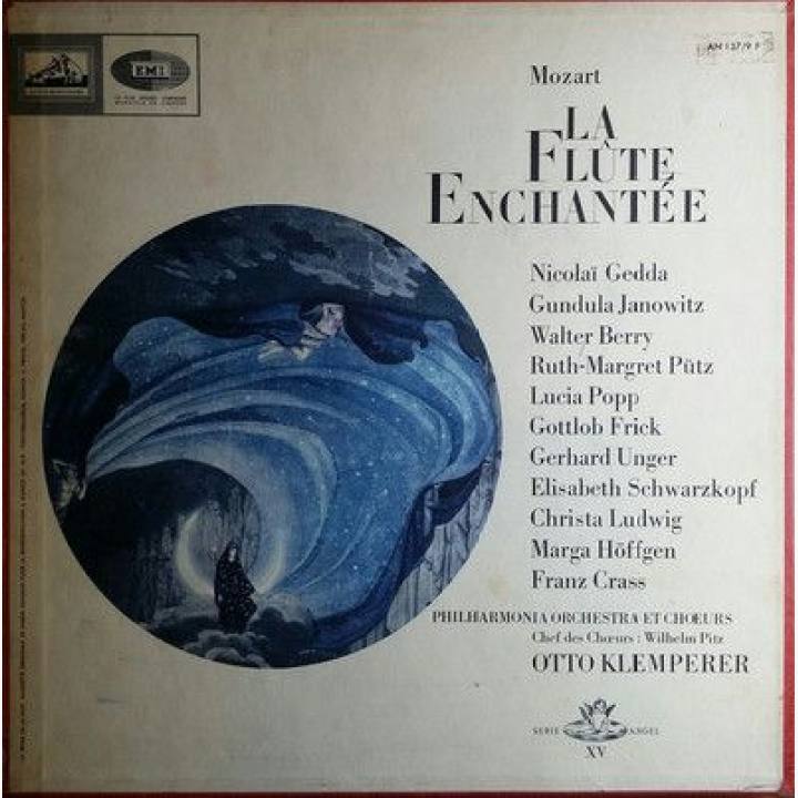 莫扎特《魔笛》/盖达，波普等演唱，克伦佩勒指挥爱乐乐团