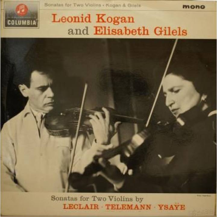 雷克莱、泰勒曼和 伊萨伊 两把小提琴奏鸣曲 