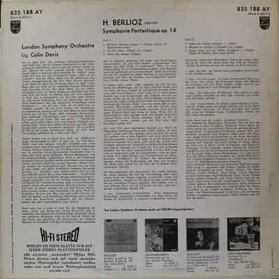 柏辽兹：幻想交响曲op.14/戴维斯指挥伦敦交响乐团