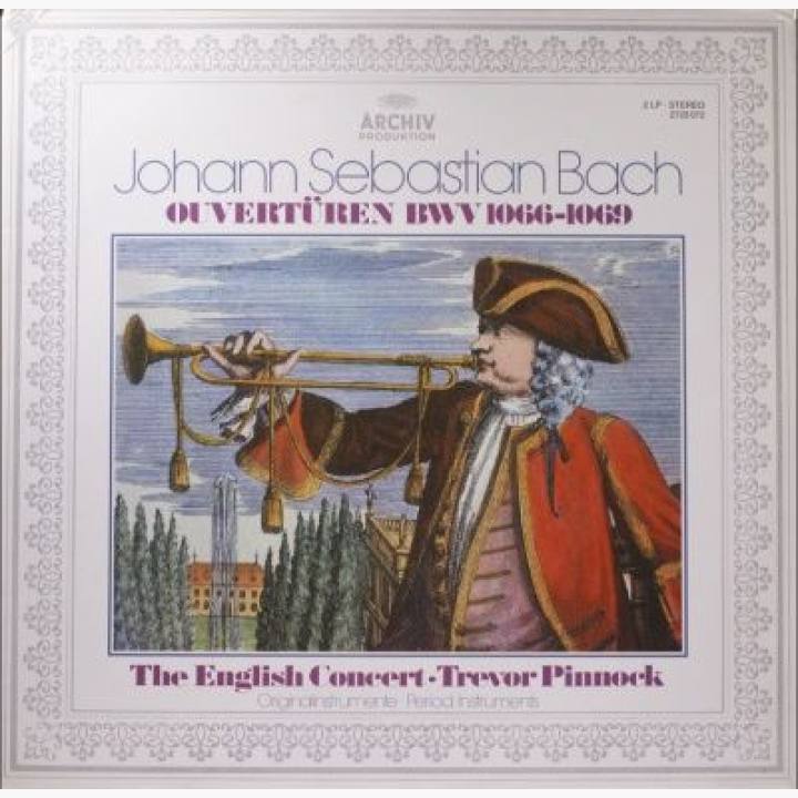 巴赫4首管弦乐队曲BWV1066-69/平诺克指挥英国音乐会乐队