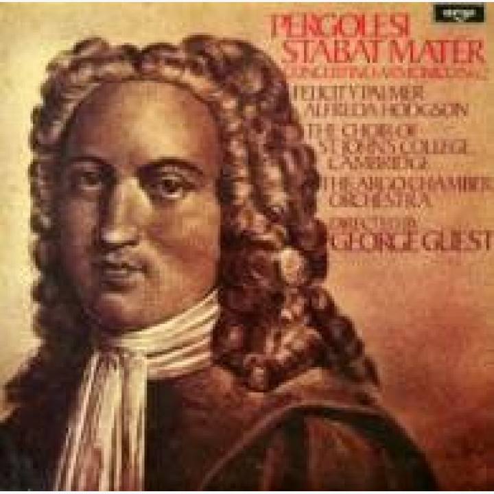 佩尔戈莱西《圣母悼歌》《协奏曲 II》/考克希尔演奏,阿尔弗雷达,帕尔默演唱,乔治·格斯特指挥阿尔戈室内乐团