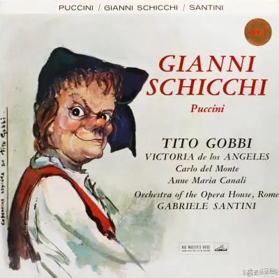 普契尼《贾尼·斯基基》-蒂托·戈比等人演唱, 加布里埃尔·桑迪尼指挥罗马歌剧管线乐团