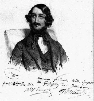 亨利·威廉·恩斯特 (Heinrich Wilhelm Ernst) 唱片封面