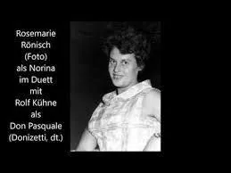 罗斯玛丽·罗尼施 (Rosemarie  Rönisch) 唱片封面