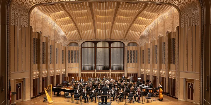 伊士曼管乐合奏团 (Eastman Wind Ensemble) 唱片封面